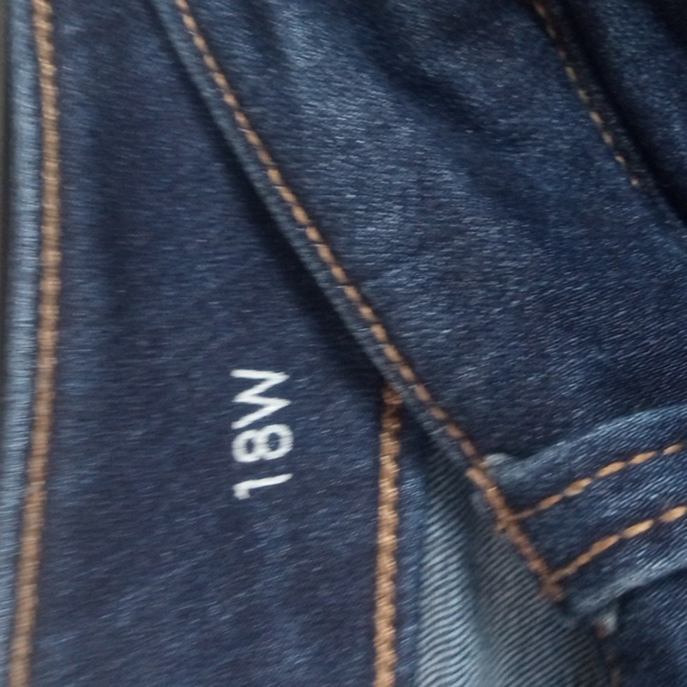 Liverpool "The Crop" Dark Blue Ankle Jeans Size 18 Women's - Picture 9 of 12